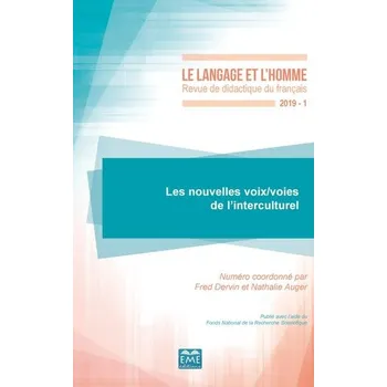 Les nouvelles voix/voies de l'interculturel - Auger, Nathalie
