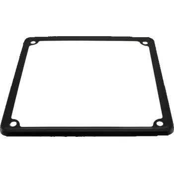 Držák registrační značky RMS 142700400 Pro Vespu a veteránská kola černě lakovaná ocel 142700400