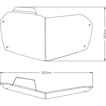 Ochranný kryt světlometu PUIG 3594W průhledný 3594W