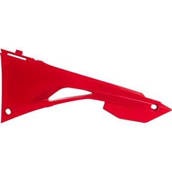 boční kryty vzduchového filtru Honda, RTECH (červené, pár) HONDA CRF 250 R 2018-2020