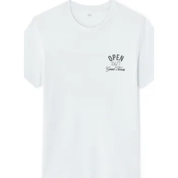 Pánské oblečení Celio Tričko Lecoffee - Pánské Celio bílá 3284156