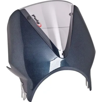 Plexi štít PUIG VISION 005CH karbonový vzhled/kouřová 005CH