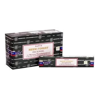 Vonná tyčinka Indické vonné tyčinky Schrinivas Satya Neem Forest 15 g