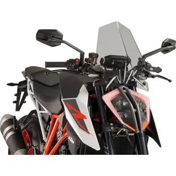 Plexi štít PUIG NEW. GEN SPORT 9692H kouřová KTM Super Duke 1290 (R) 2017-2019
