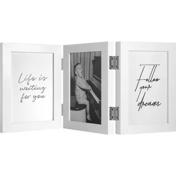 Fotoalbum HENZO PIANO rám 3x13x18, bílý