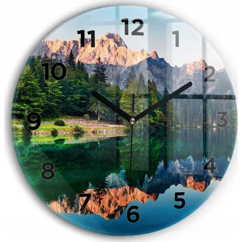 Hodiny Nástěnné hodiny Wallfluente vícebarevné 30 cm