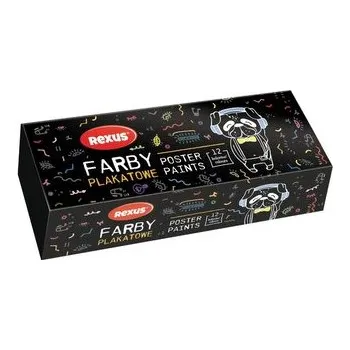 Set školních potřeb Farby plakatowe 20ml 12 kolorów (pl, 2000, Beniamin)