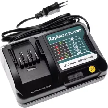 TopTechnology Nabíječka pro baterie Makita 10,8V - 12V Li-Ion, kvalitní příslušenství pro akumulátorové nářadí a jiná zařízení