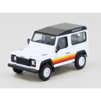 autíčko Land Rover Defender 90 Wagon LHD 1:64 - MiniGT Land Rover Defender 90 Wagon - kovový model auta 1/64