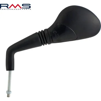 Zrcátko pro motocykl Zpětné zrcátko RMS 122760150 levý černý 122760150