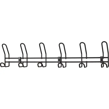 Věšáková lišta Scala 6, 600 × 138 × 67 mm, ocel 7336020