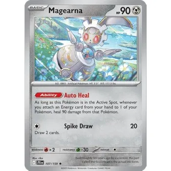 Sběratelská karetní hra Pokémon JTG 107/159 Magearna - Journey Together Stav: Near Mint, Verze: HOLO