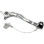 Brzdový pedál MOTION STUFF 83P-0811002 silver body, black steel fixed tip Pevný hrot z oceli KTM SX-F 250 2007-2015
