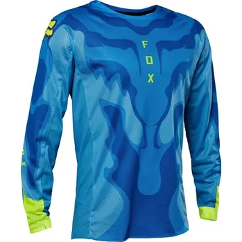 Moto dres FOX Airline Exo Jersey, Blue/Yellow MX23 (Velikost: S) 28843-026-MASTER