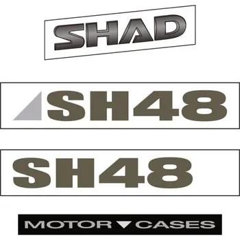 Zavazadlo na motocykl Samolepky SHAD D1B482ETR pro SH48 BMW R 1200 GS 2013-2018