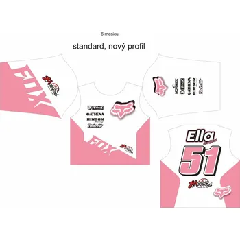 Moto dres Dres na zakázku Motokros, Enduro, MTB, BMX, DH, 18 2H1118094