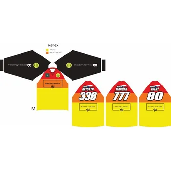 Moto dres Dres na zakázku Motokros, Enduro, MTB, BMX, DH, 122 2H1128113