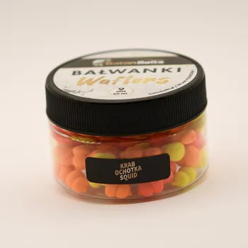 Boilies Sněhulák KRAB - SQUID - OCHOTKA 9mm Wafters BATON BAITS