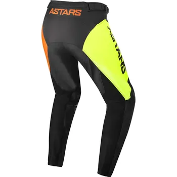 Moto kalhoty kalhoty RACER COMPASS, ALPINESTARS, dětské (černá/žlutá fluo/korálová, vel. 26) (Velikost: 22) 3742122-1534