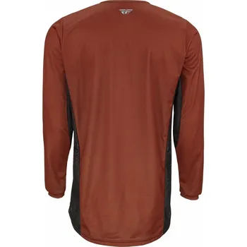 Moto dres dres KINETIC FUEL , FLY RACING - USA 2022 (rezavá/černá , vel. XL) (Velikost: S) 375-424