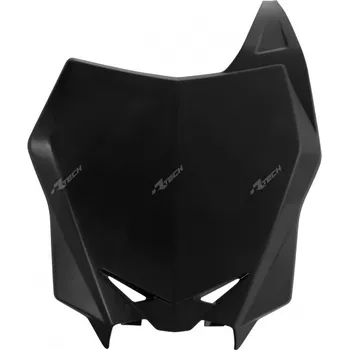 RACETECH Tovární přední poznávací značka černá Suzuki RM-Z250/450 R-TBRMZNR0016