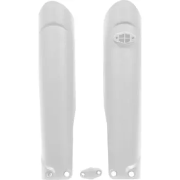 chrániče vidlic KTM, RTECH (bílé, pár) KTM XC-W 125 2017-2019