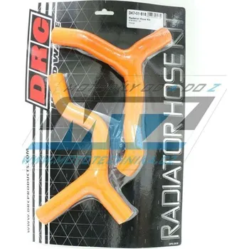 Hadice chladiče DRC RADIATOR HOSE KIT - DRC D47-01-818 - KTM 85SX / 13-17 - oranžové (sada 2ks) DF4701818