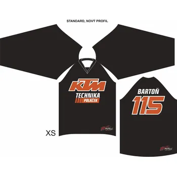 Moto dres Dres na zakázku Motokros, Enduro, MTB, BMX, DH, 12 2H1118087