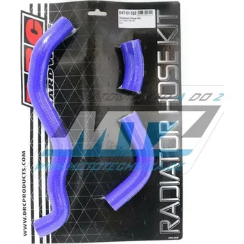 Hadice chladiče DRC RADIATOR HOSE KIT - DRC D47-01-522 - Suzuki DRZ400 / 00-20 - modré (sada 3ks) SUZUKI DR-Z 400 2000-2020