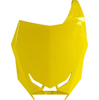 Auto-moto čelní číslová tabulka Suzuki, RTECH (žlutá) SUZUKI RM-Z 250 2019-2023