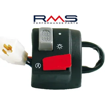 Elektroinstalace pro motocykl Spínač světel RMS 246090030 pravý YAMAHA CW 50 BWS 1999-2002