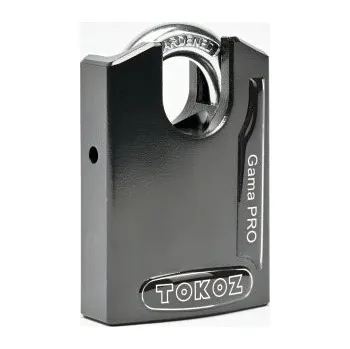 Visací zámek Visací zámek TOKOZ GAMA 60 CS Black 3 klíče