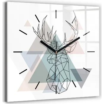 Hodiny Nástěnné hodiny Wallfluent černé 30 cm