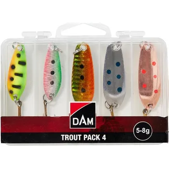 Umělá nástraha 5ks - Sada Plandavek DAM Trout Pack 5-8gr