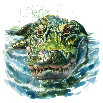 Nášivka NAŽEHLOVAČKA - Krokodýl Brbla