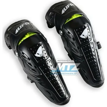 Motocyklový chránič kolene a holeně Chrániče kolen Syncron EVO kloubové - černé UF2379-02