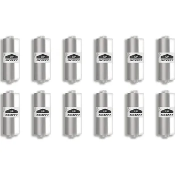 Motocyklové brýle náhradní cívky pro Roll-off SCOTT - USA 31 mm, 100% (12 ks v balení) 205169