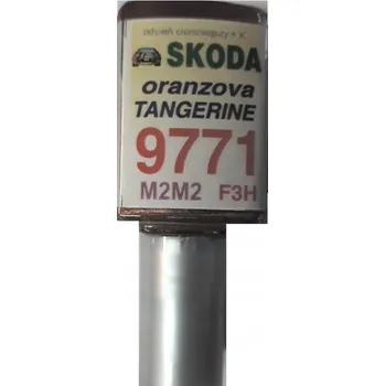 Autolak ŠKODA 9771 F3H M2 ORANŽOVÁ TANGERINE OPRAVNÁ TUŽKA / LAK
