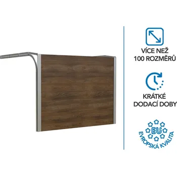 Garážová vrata etila - ETILA SILENT - ořech