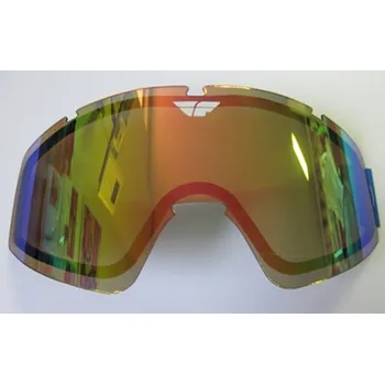 Motocyklové brýle sklo FLY Zone double - FLY RACING (ohnivě bronzové) 37-2418