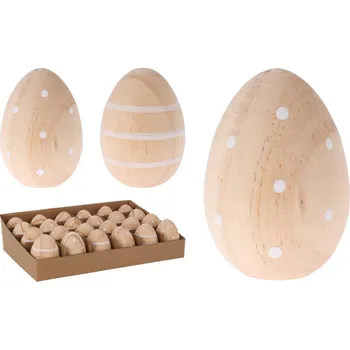 Dřevěná Kraslice menší dekorace pro Velikonoce a Kreativní Projekty