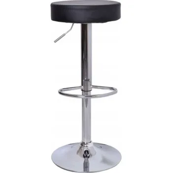 Barová židle Barová Židle černý 84 cm umělá kůže