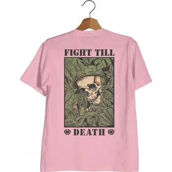 Pánské tričko TRIKO C1RCA TILL DEATH - růžová - XXL + při osobním odběru 731 Kč