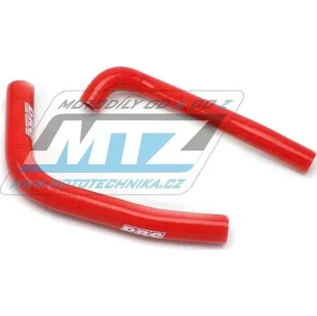 Hadice chladiče DRC RADIATOR HOSE KIT - DRC D47-01-143 - Honda CRF250L / 12-20 + CRF250L RALLY / 17-20 - červené (sada 2ks) HONDA CRF 250 Rally 2018-2020