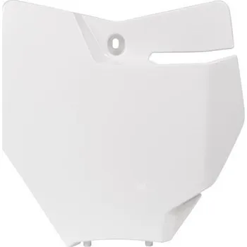 čelní číslová tabulka KTM, RTECH (bílá) KTM SX-F 350 2016-2018