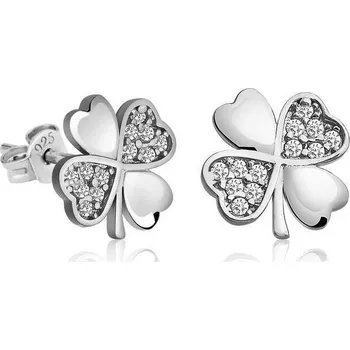 Náušnice Stříbrné náušnice Lucky