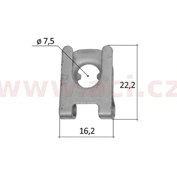 kovová příchytka (sada 5 ks) 15140