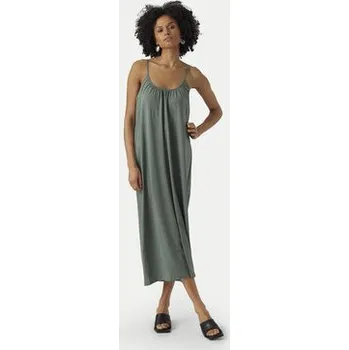 Dámské šaty Vero Moda Letní šaty Luna 10286077 Zelená Regular Fit M