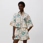 Reserved - Bavlněné šortky - vícebarevná - 7407Y-MLC - 7407Y-MLC-S