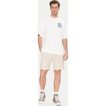 Resteröds Šortky z materiálu Chin 55251 6410 Béžová Regular Fit M